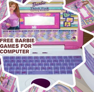 Barbie laptop games