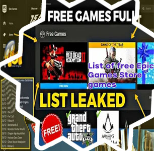 Epic games store free games list