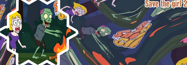 Save the girl game play
