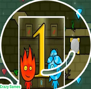 Water girl fire boy crazy games